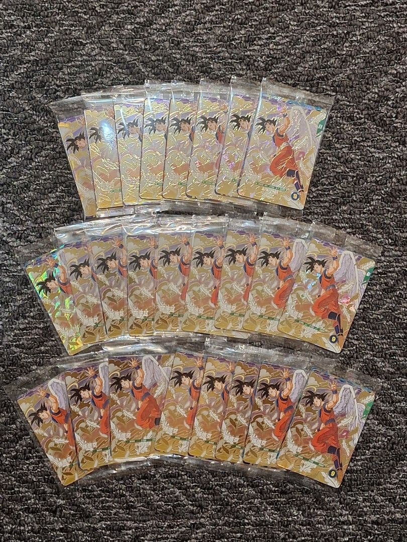 ドラゴンボール スーパーダイバーズ ゴッドレア　3種25セット　店頭配布