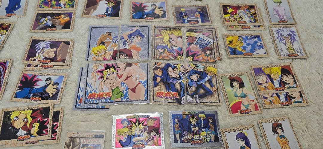 遊戯王 アマダ カード 59枚セット カードダス　真崎杏子 野坂ミホ キラ レア