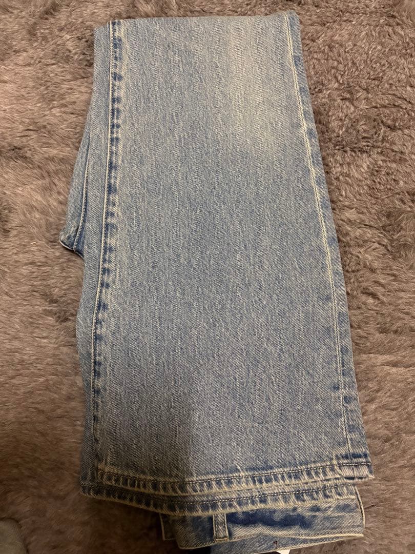 JEANASIS コットンフィットフレアデニム