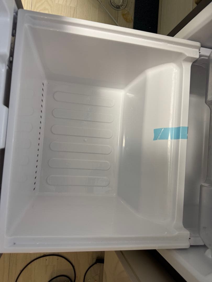 SHARP ブラック冷蔵庫 2ドア　SJ-GD15K