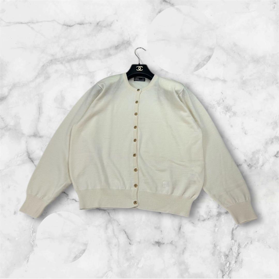 K940 新品未使用 L ダックスロンドン ロゴ刺繍 アンサンブル レディース