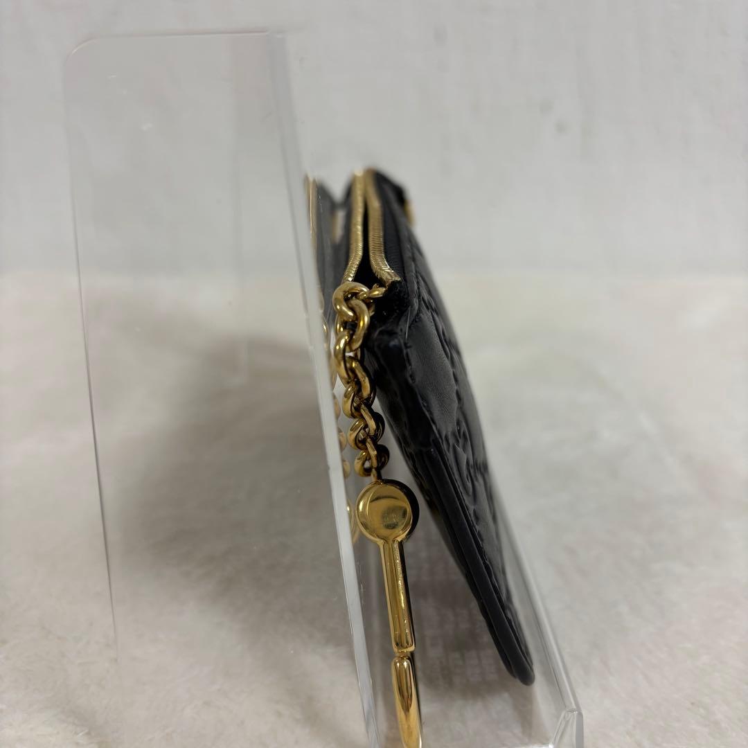 【美品】ＧＵＣＣＩ グッチ　 シグネチャー レザーキーケース ケース GG