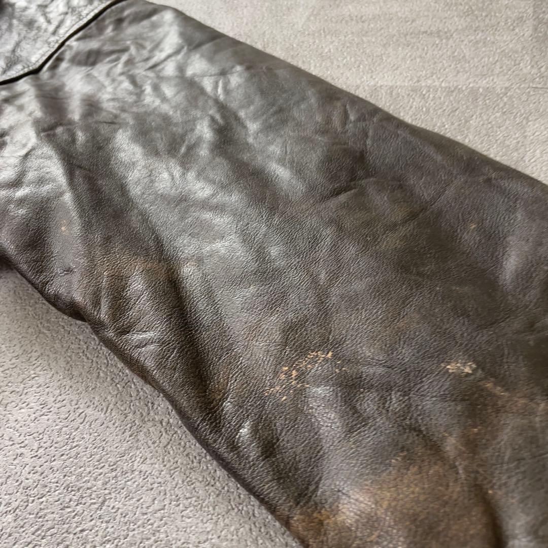 Vintage Leather Riders Jacket M 本革