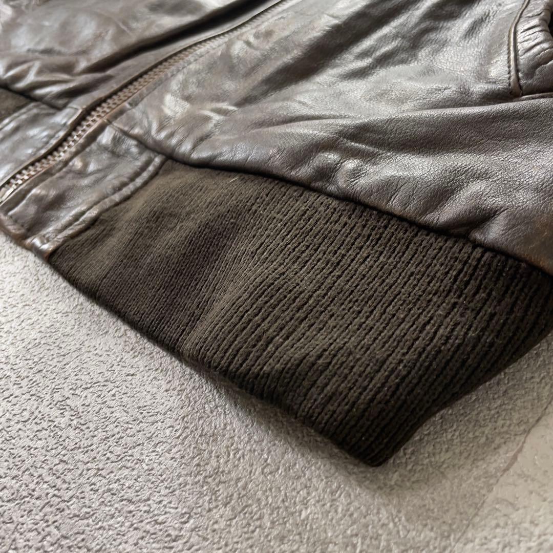 Vintage Leather Riders Jacket M 本革