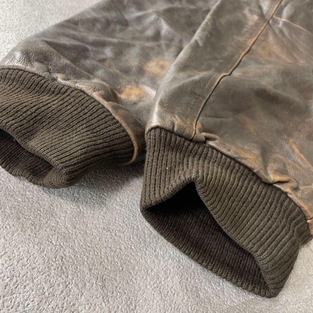 Vintage Leather Riders Jacket M 本革