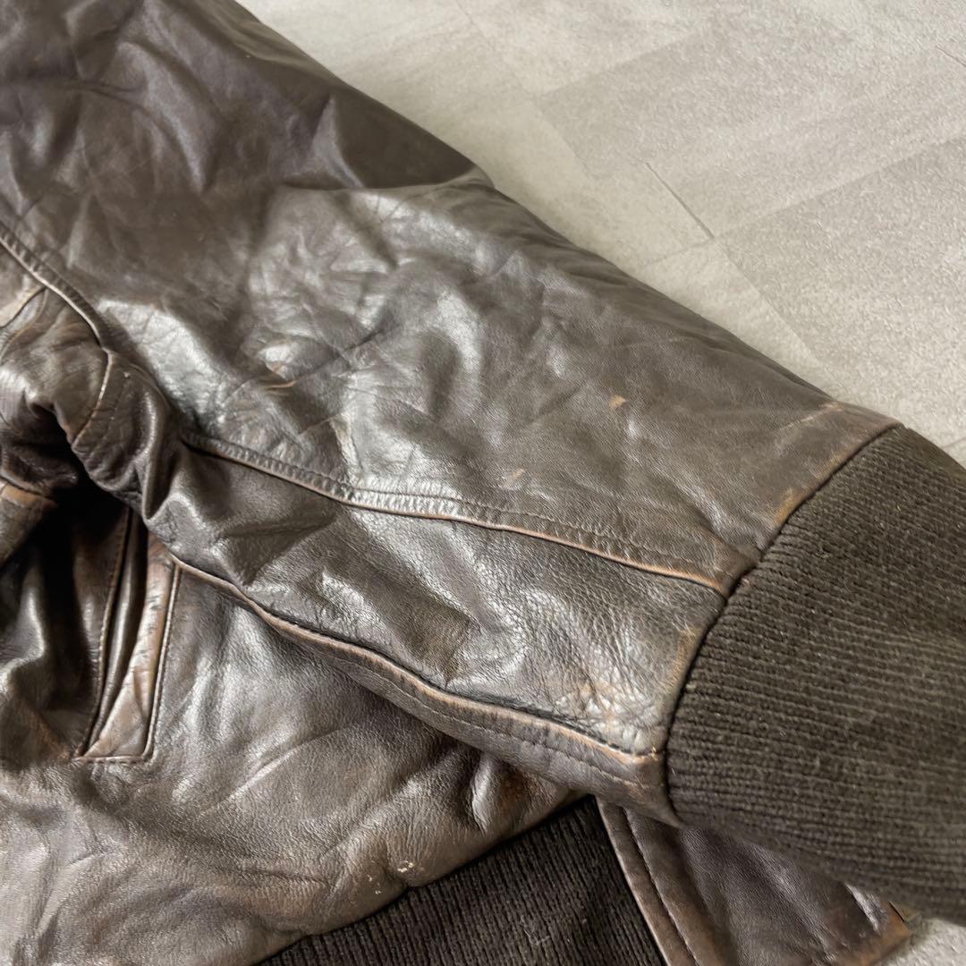 Vintage Leather Riders Jacket M 本革