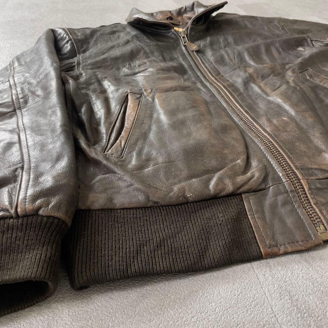 Vintage Leather Riders Jacket M 本革