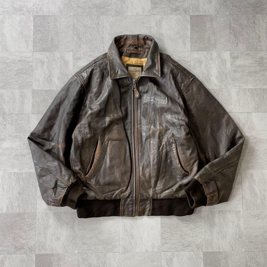 Vintage Leather Riders Jacket M 本革