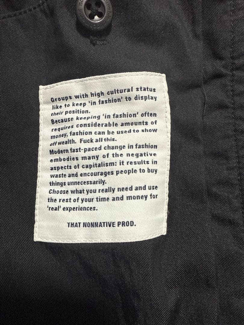 ジャケット・アウター nonnative TROOPER COAT GORE-TEX