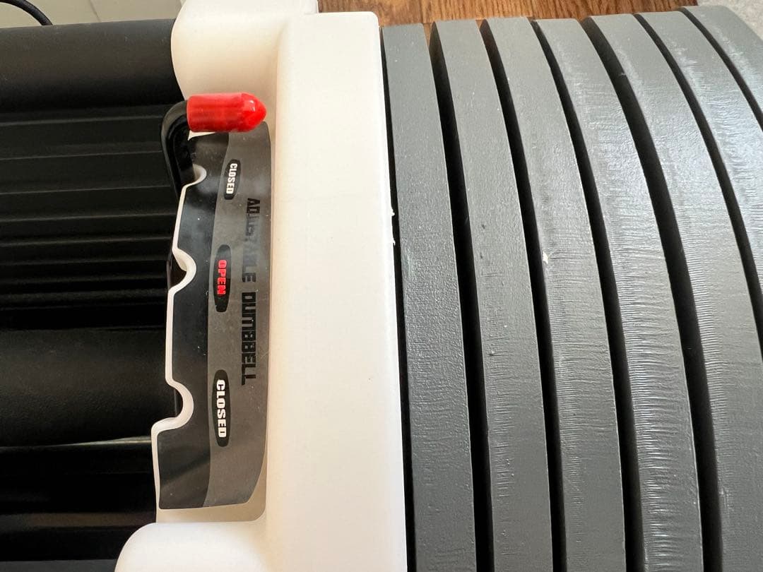 ①TOP FILM 可変式ダンベル42kg【片方】