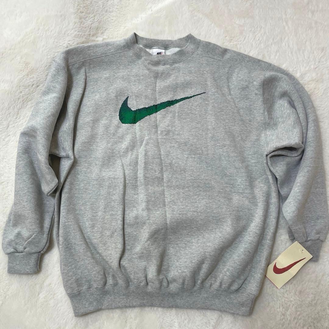 USA製90s 銀タグ デッドストック サイズLナイキ スウェット トレーナー