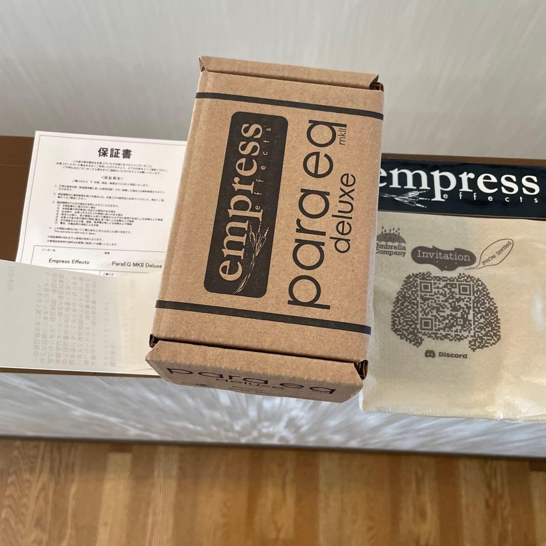 ギター Empress Effects ParaEQ MKII Deluxe