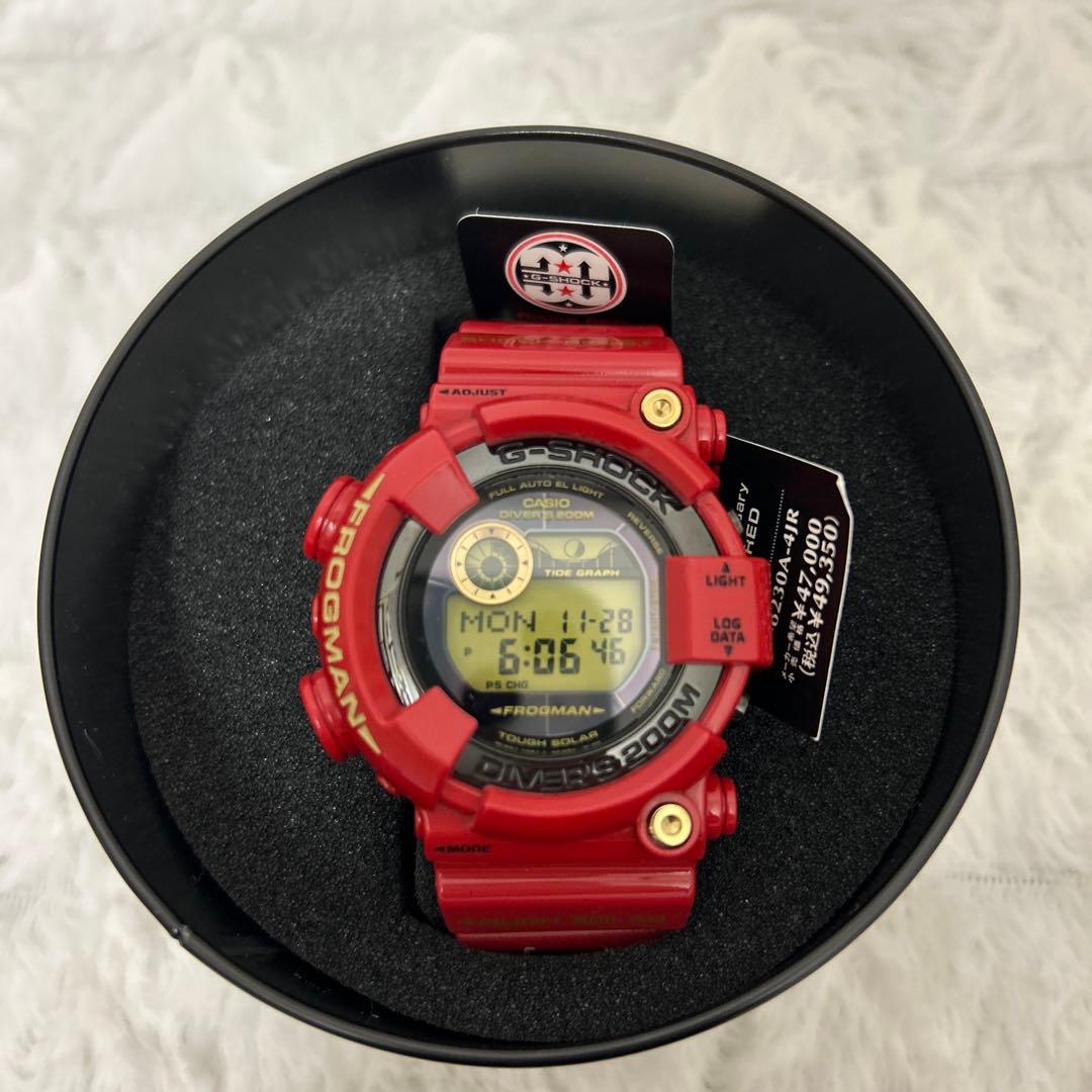 莉那　CASIO G-SHOCK FROGMAN 30周年記念モデル