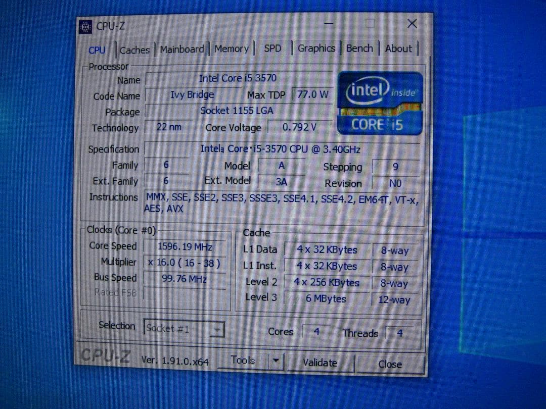 値下げします。デスクトップパソコン　　Core i5 3570  SSD搭載