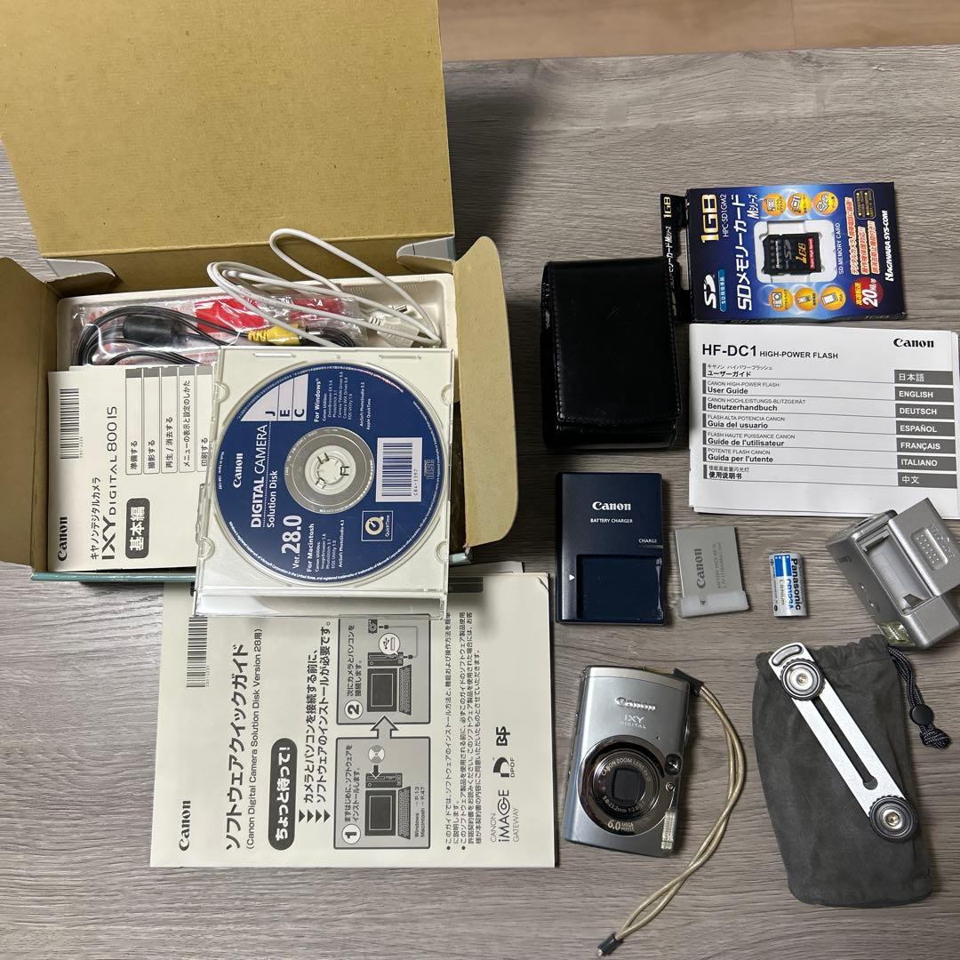 Canon IXY DIGITAL 800IS コンパクトデジタルカメラ