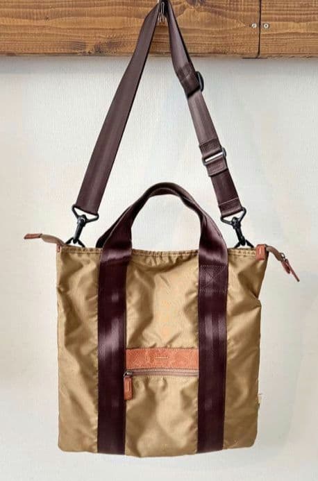 土屋鞄　CORDURA ECO 2wayスリムトート