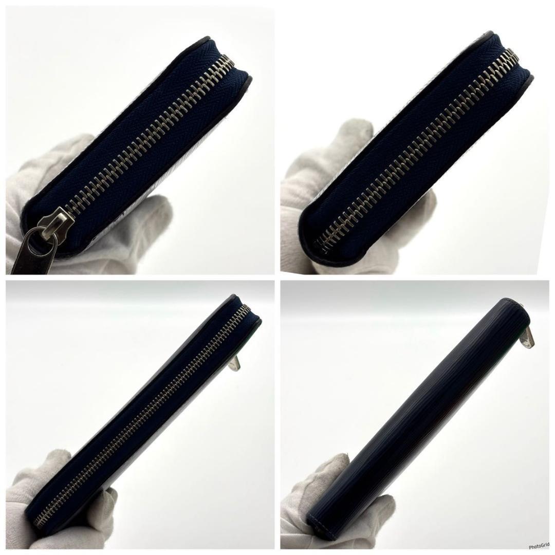 【最高級美品】ルイヴィトン エピ アンディゴブルー 長財布 ジッピーウォレット