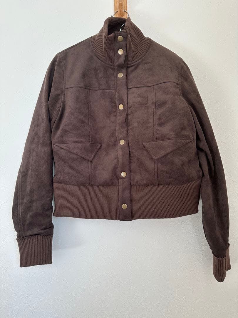 ジャケット・アウター philme suedelike knit blouson