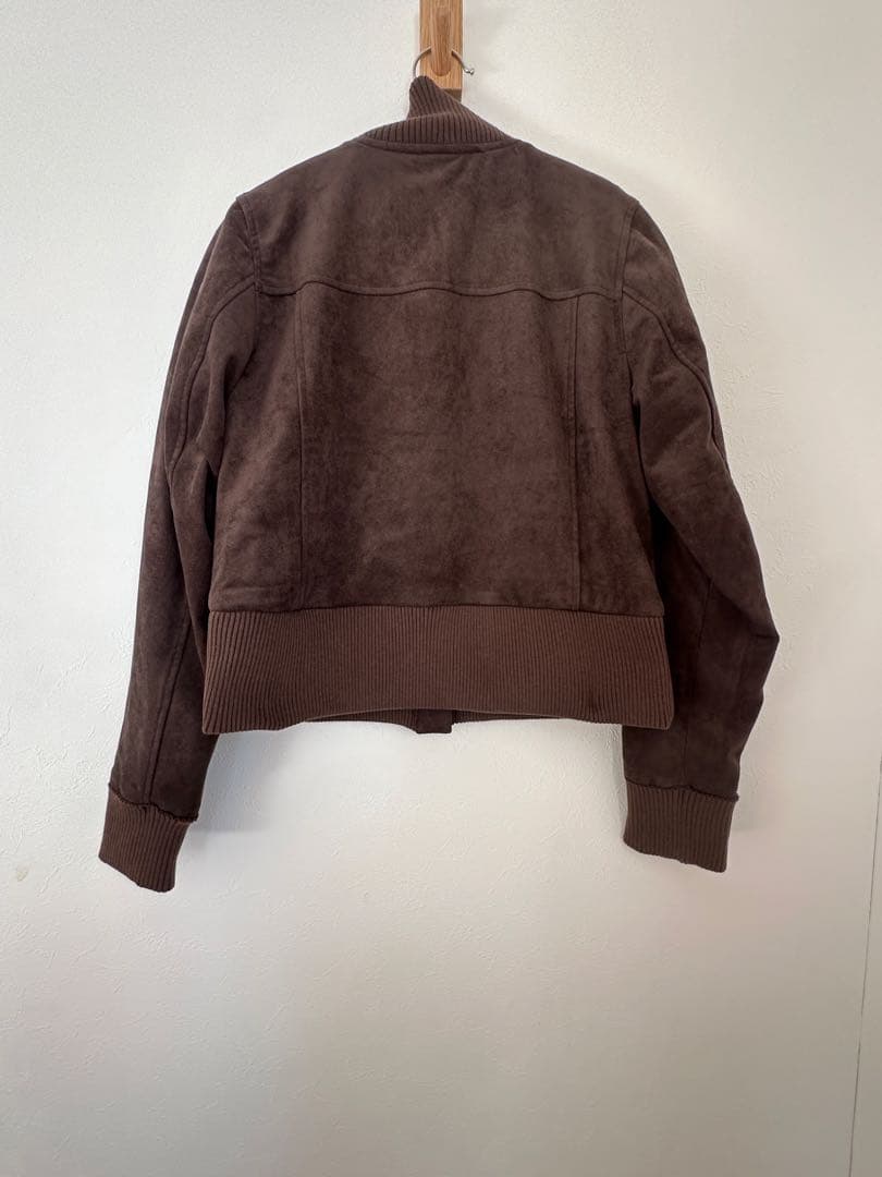 ジャケット・アウター philme suedelike knit blouson