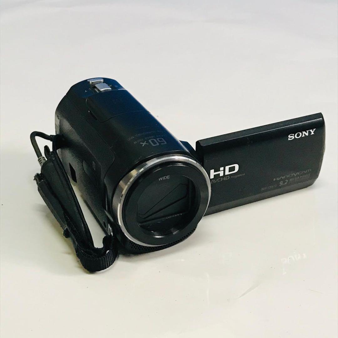 動作品デジタルカメラ　SONY HDR-CX670 黒　ブラック　バッテリーなし