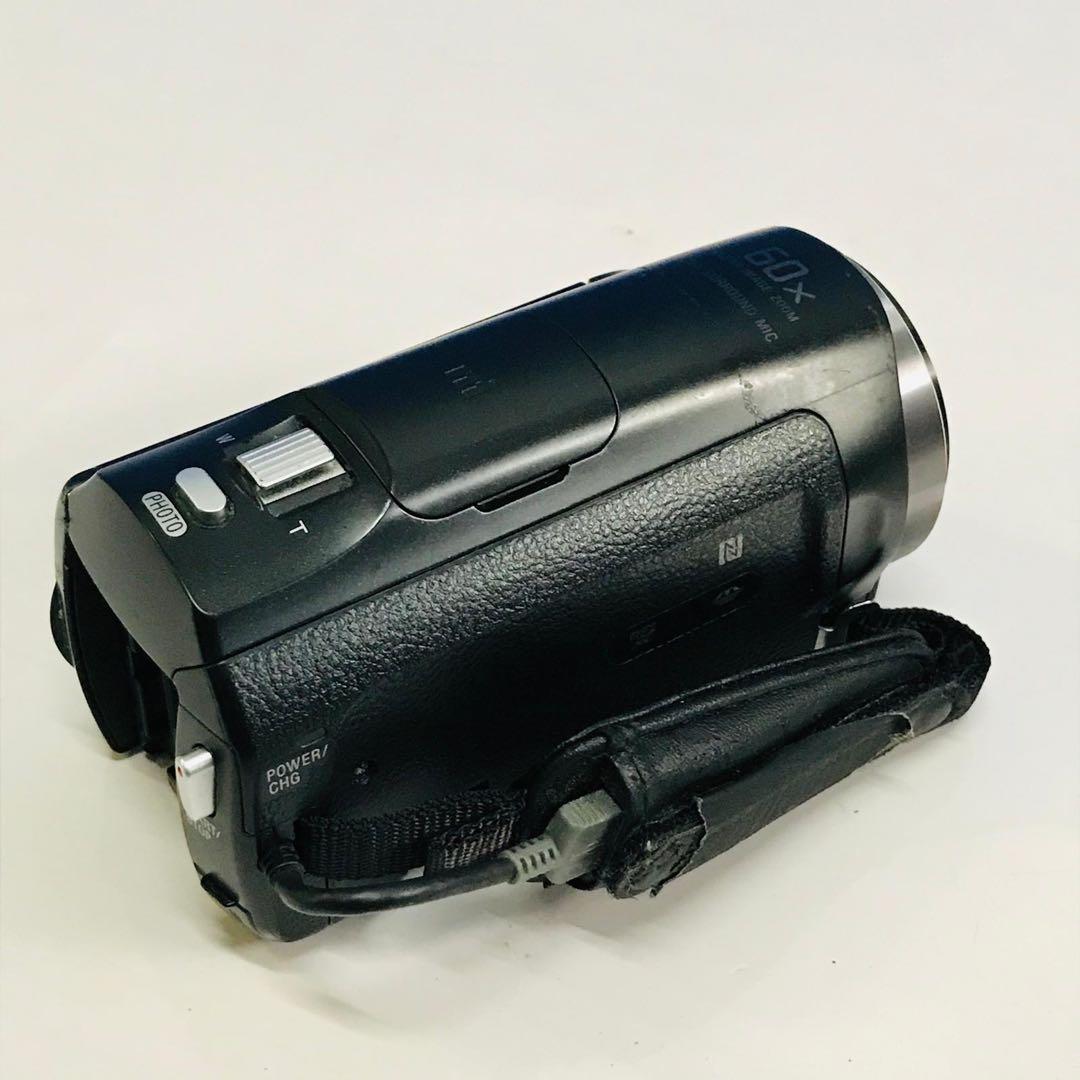 動作品デジタルカメラ　SONY HDR-CX670 黒　ブラック　バッテリーなし