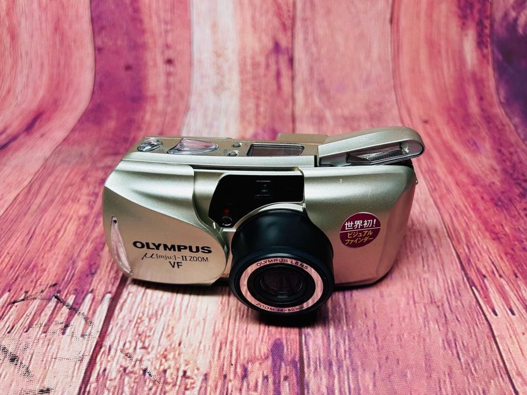 OLYMPUS オリンパス μ mju II ZOOM VF コンパクト