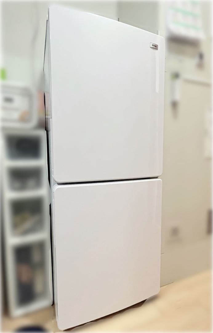 Haier JR-NF148B 冷凍冷蔵庫 148L（2ドア/大容量冷凍庫）