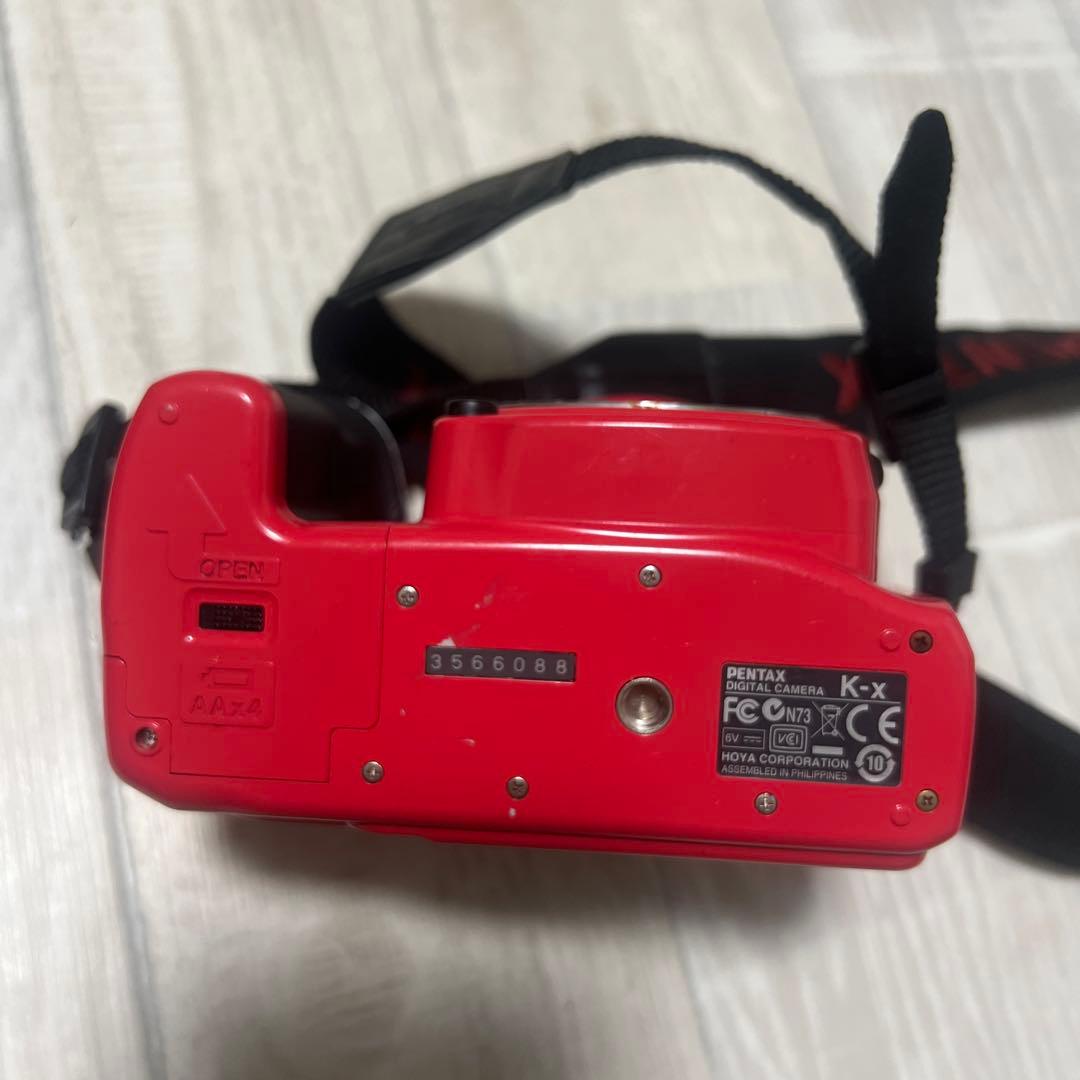 PENTAX K-Xレッド デジタル一眼レフカメラ