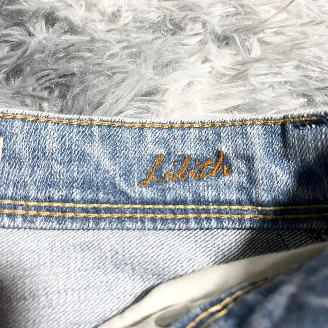 人気　ヤヌーク LILITH リリス カットオフデニム　22