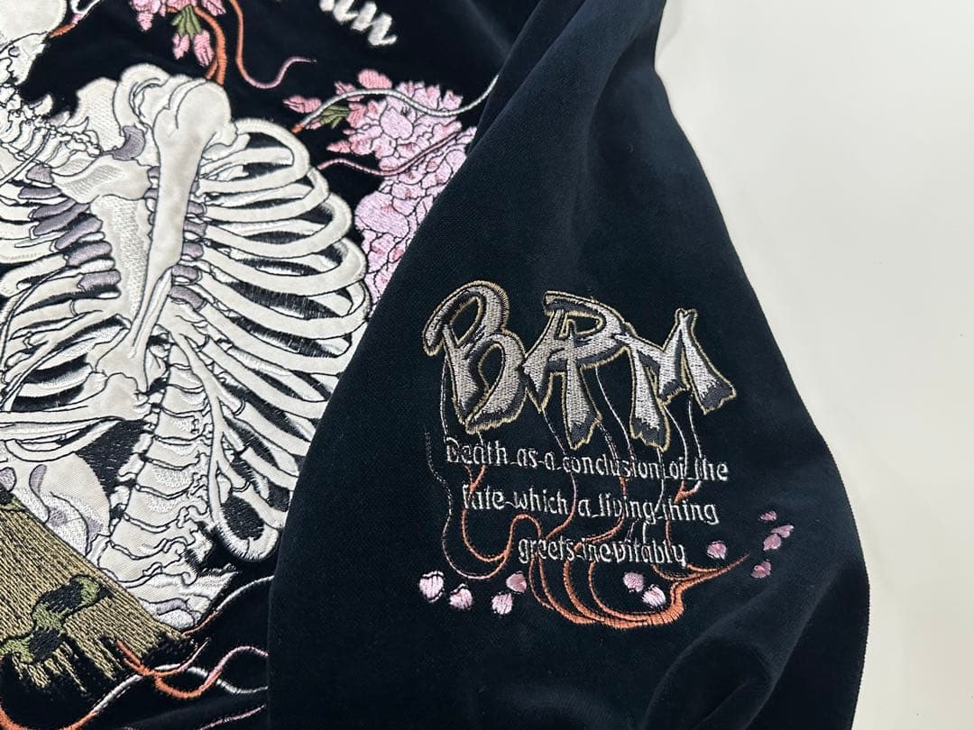 B-R-M 爆裂爛漫娘 スカジャン　七福神刺繍入り　リバーシブル