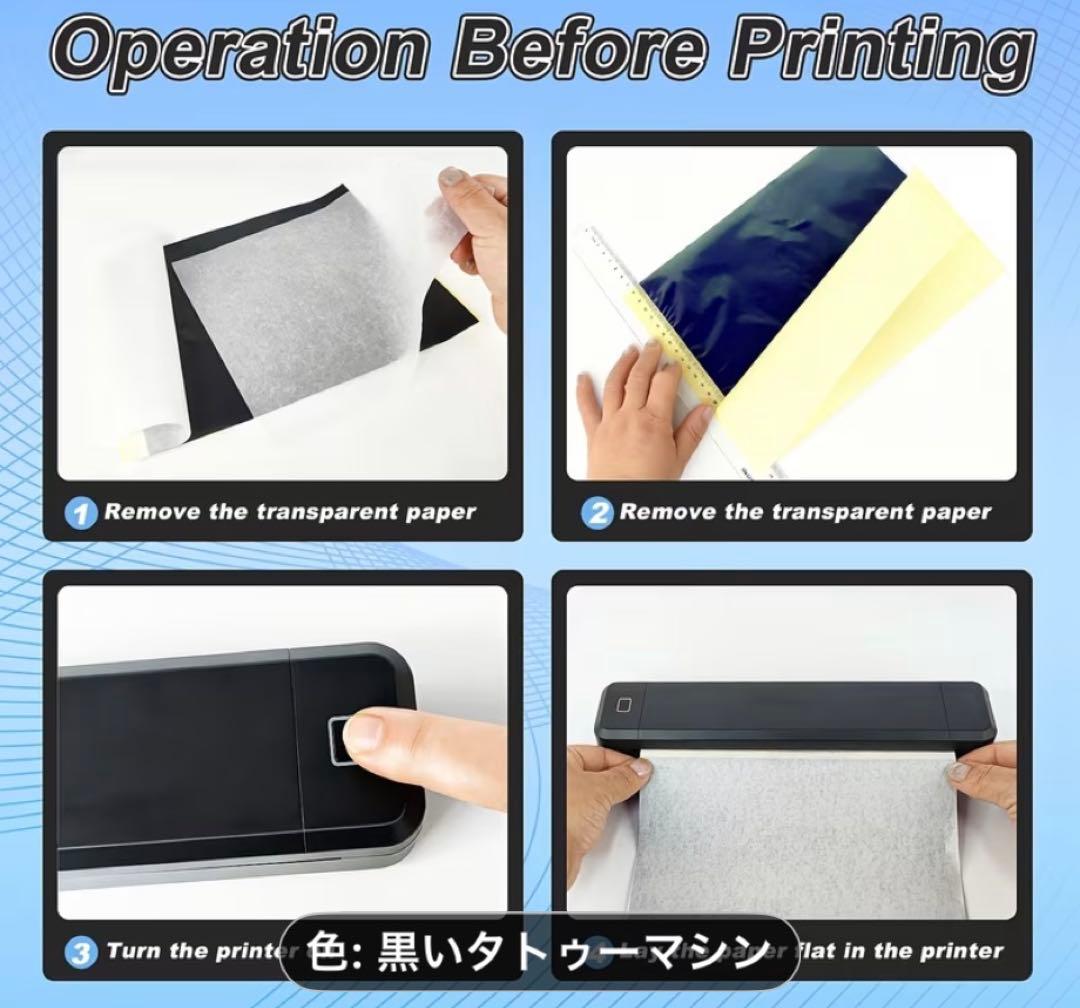 【Marklife X8】ポータブル インクレス プリンターサーマルプリンタ