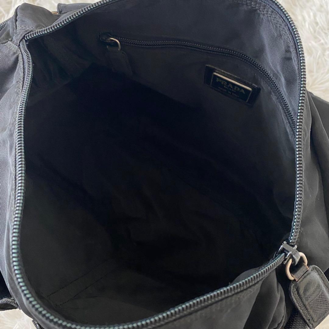 PRADA プラダ メッセンジャーバッグ 三角ロゴ ナイロン ブラック 白タグ