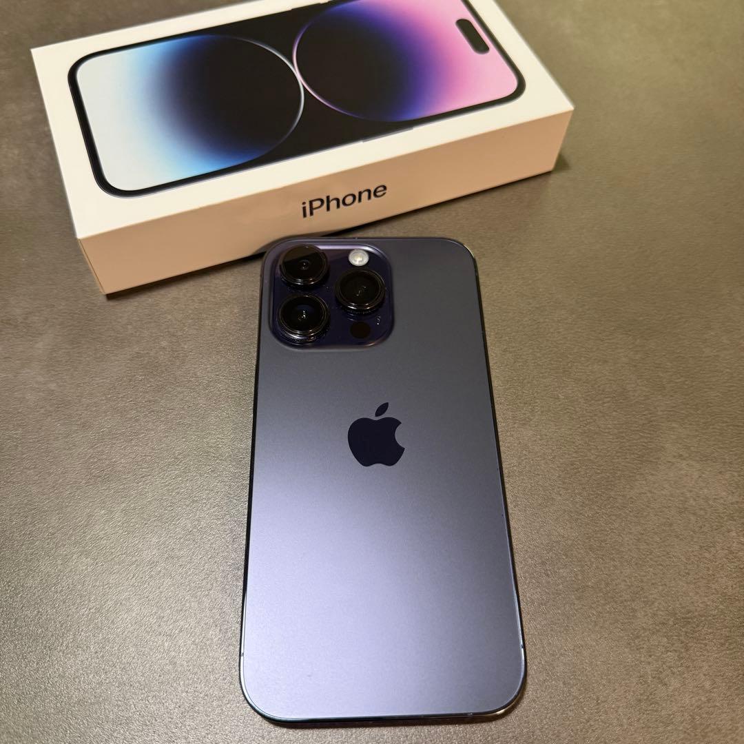 iPhone 14Pro 128GB パープル 充電ケーブルセット