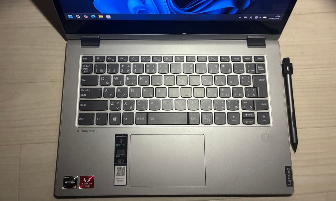 〔ペン付〕ideapad C340-14api メモリ8GB SSD256GB