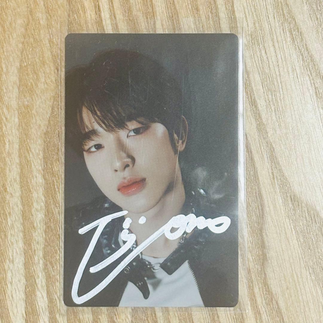 【NEXZ】トモヤ　FC 早期入会特典　サイン入りトレカ　ネクスジ