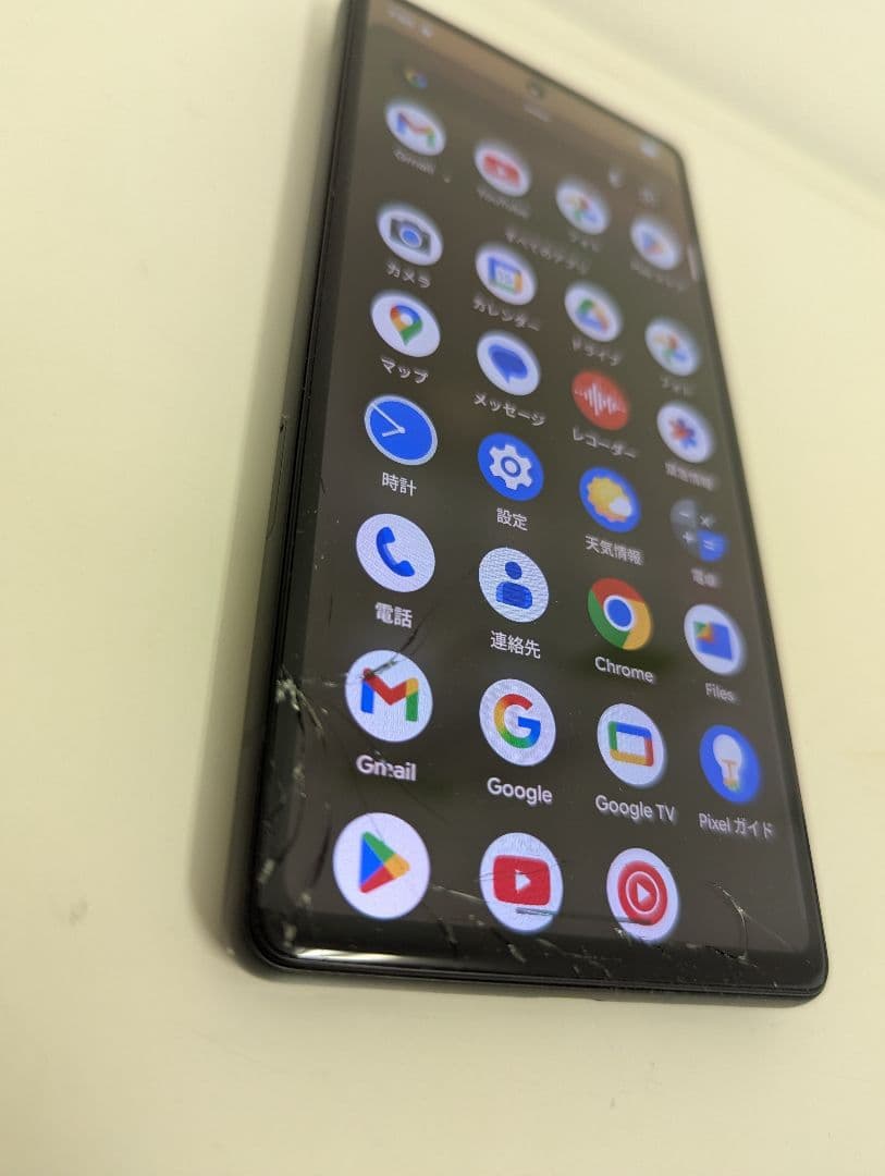 Pixel6a ジャンク　画面割れ