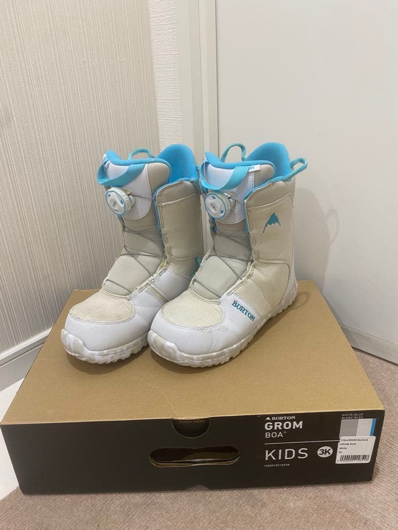 バートン キッズ スノーボードブーツ GROM KIDS 21cm ボア