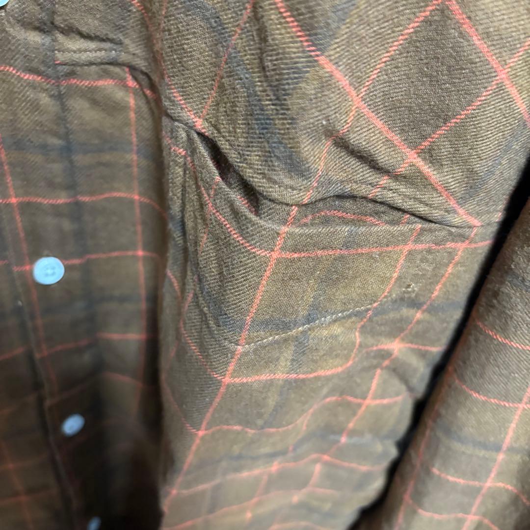 トップス SUNNY ELEMENT Museum shirt Brown Check