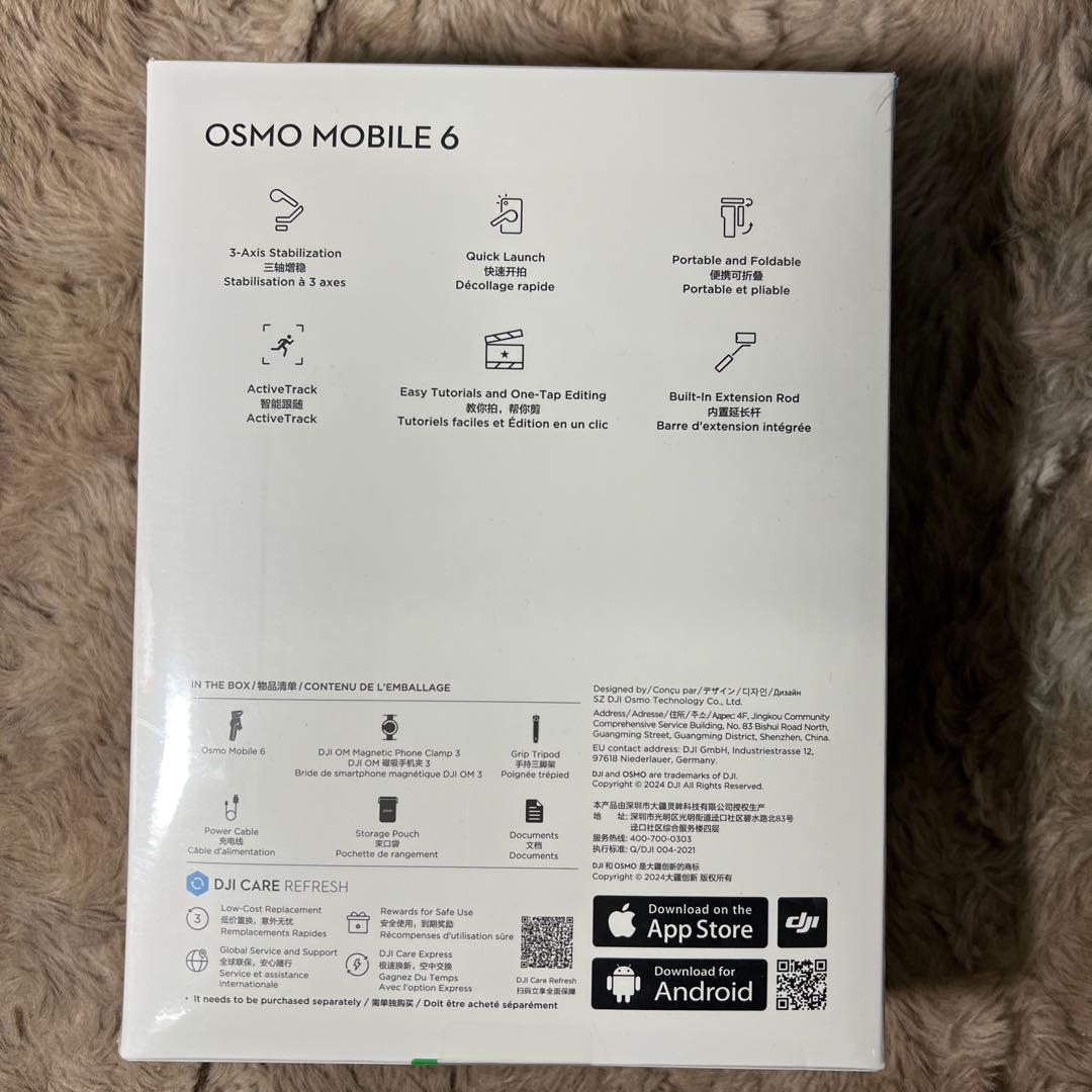 新品未開封　DJI ジンバル Osmo Mobile 6 スレートグレー