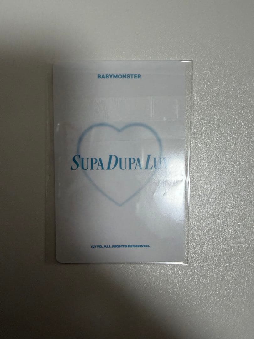 BABYMONSTER パリタ トレカ 台北 ポップアップ 購入特典