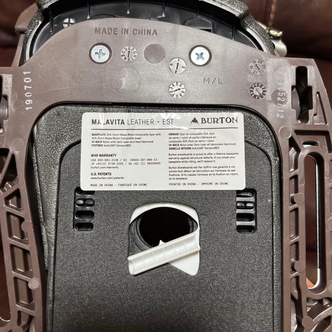 スノーボード BURTON MALAVITA leather est M