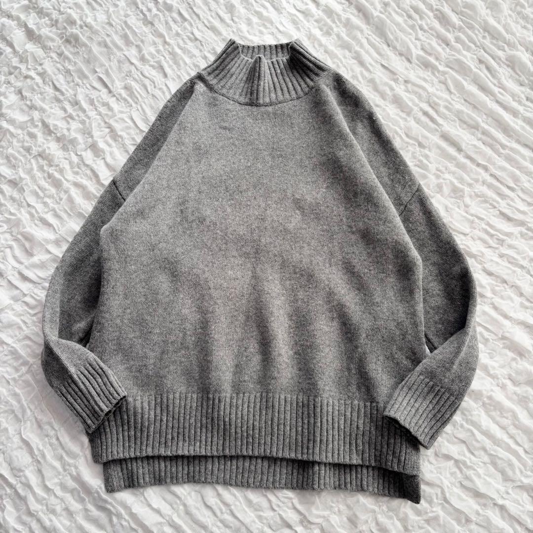 【美品】 SACRA 近年モデル ニット プルオーバー セーター ハイネック