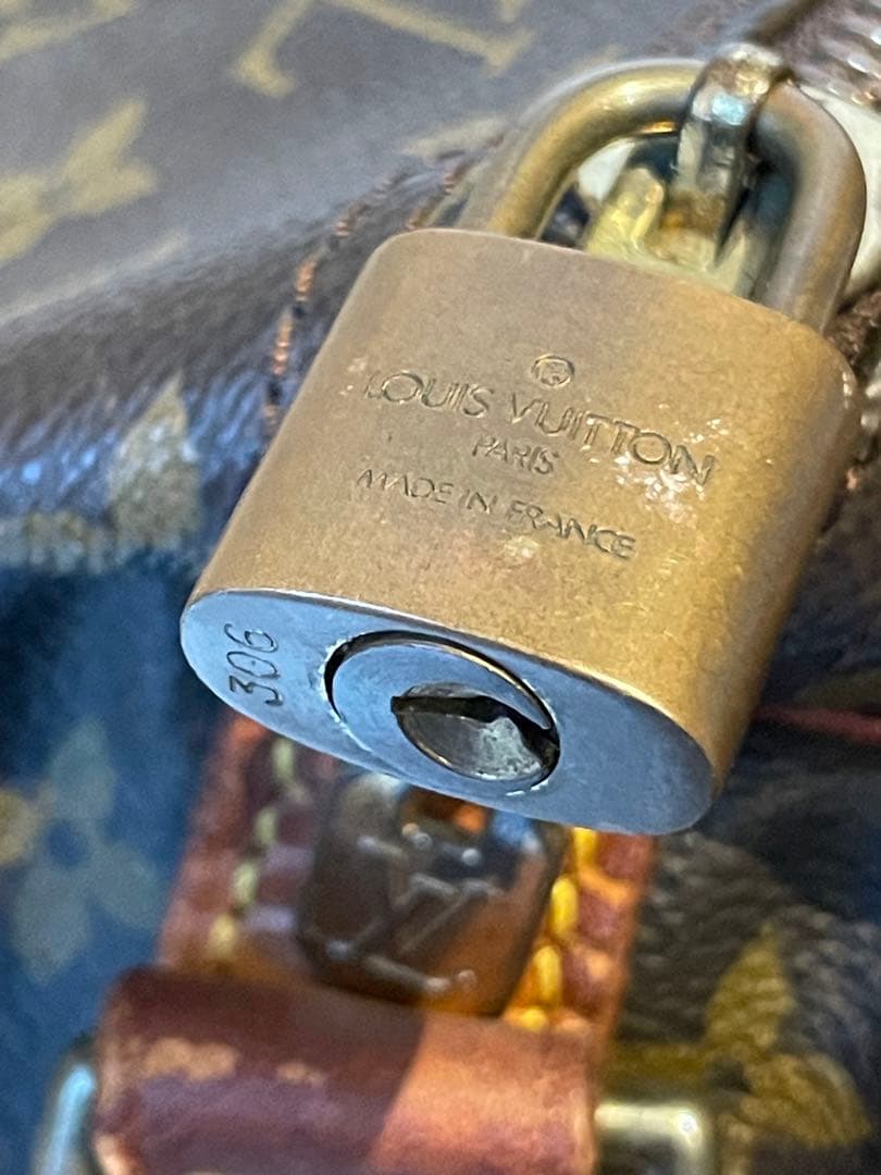 【正規品】Louis Vuitton キーポル60 バンドリエール　モノグラム