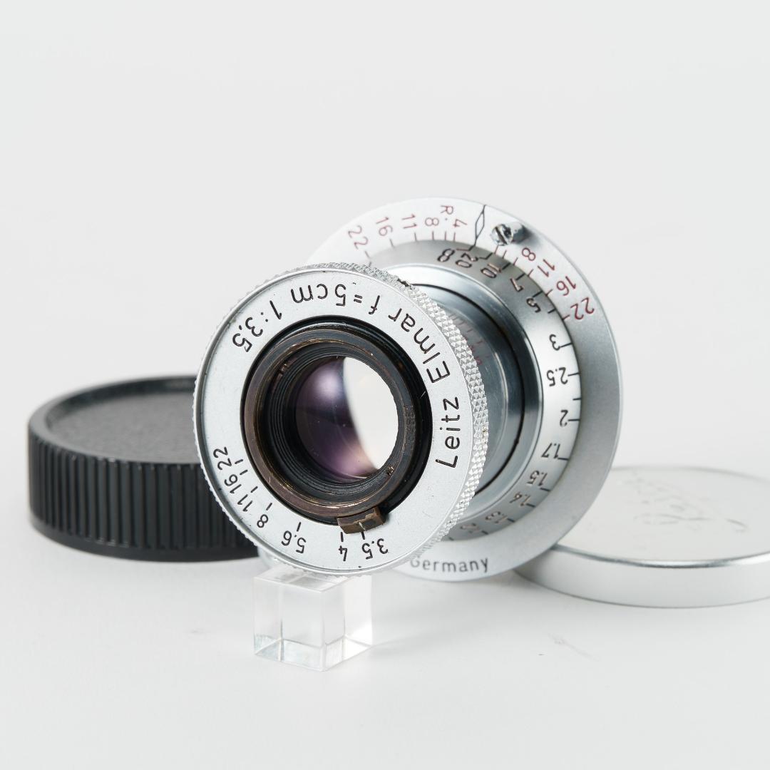 美品！赤エルマーダイヤ入！Redscale Elmar 50mm F3.5