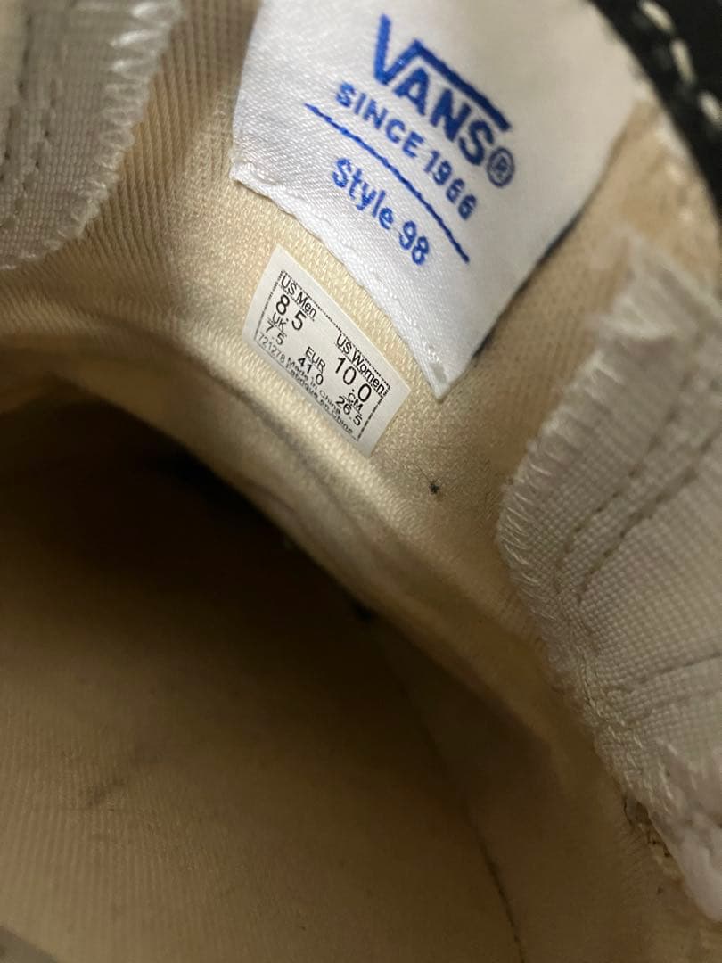 VANS バンズ CLASSIC スリッポン アナハイム 98dx