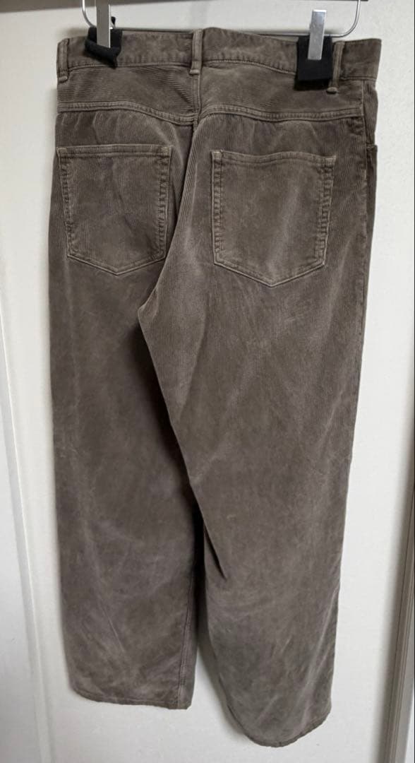 パンツ AURLEE PIGMENT DYED FINX CORDUROY 4