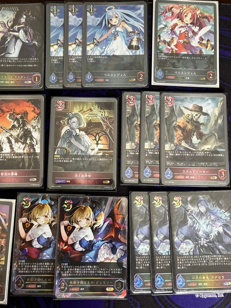 た*ー様 シャドウバースエボルヴ　ナイトメア　死者　荒野　NC　構築済み　デッキ