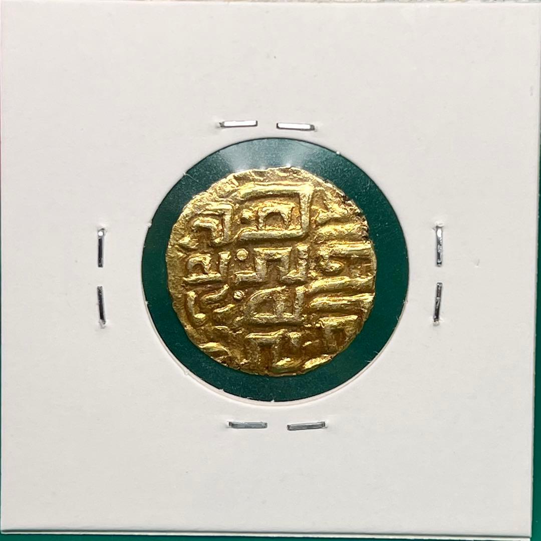 4½マシャ・ディナール金貨 古代インド カラチュリス朝 No.2110