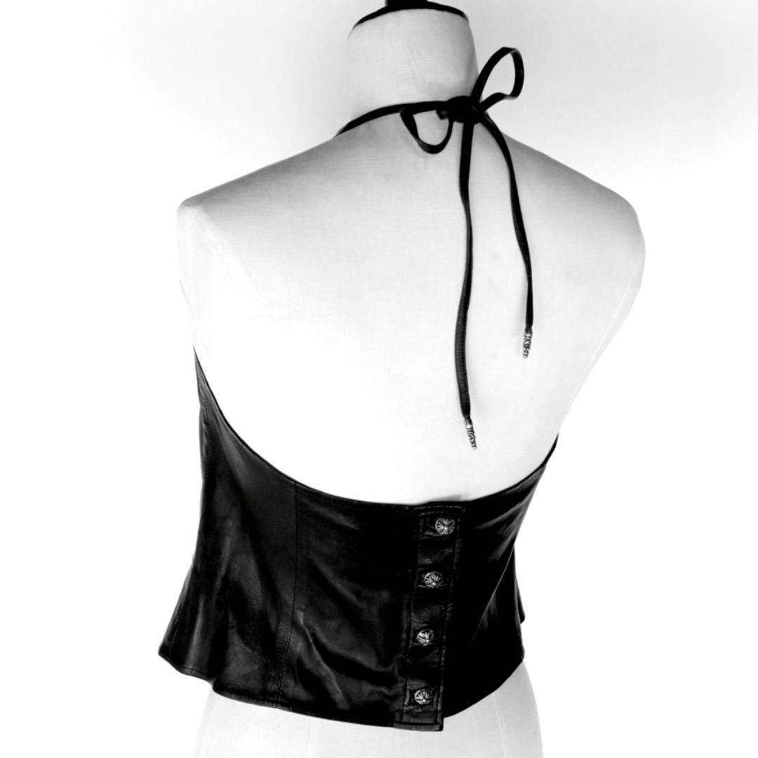 CHROME HEARTS クロムハーツ スクロール チップ ホルター トップ