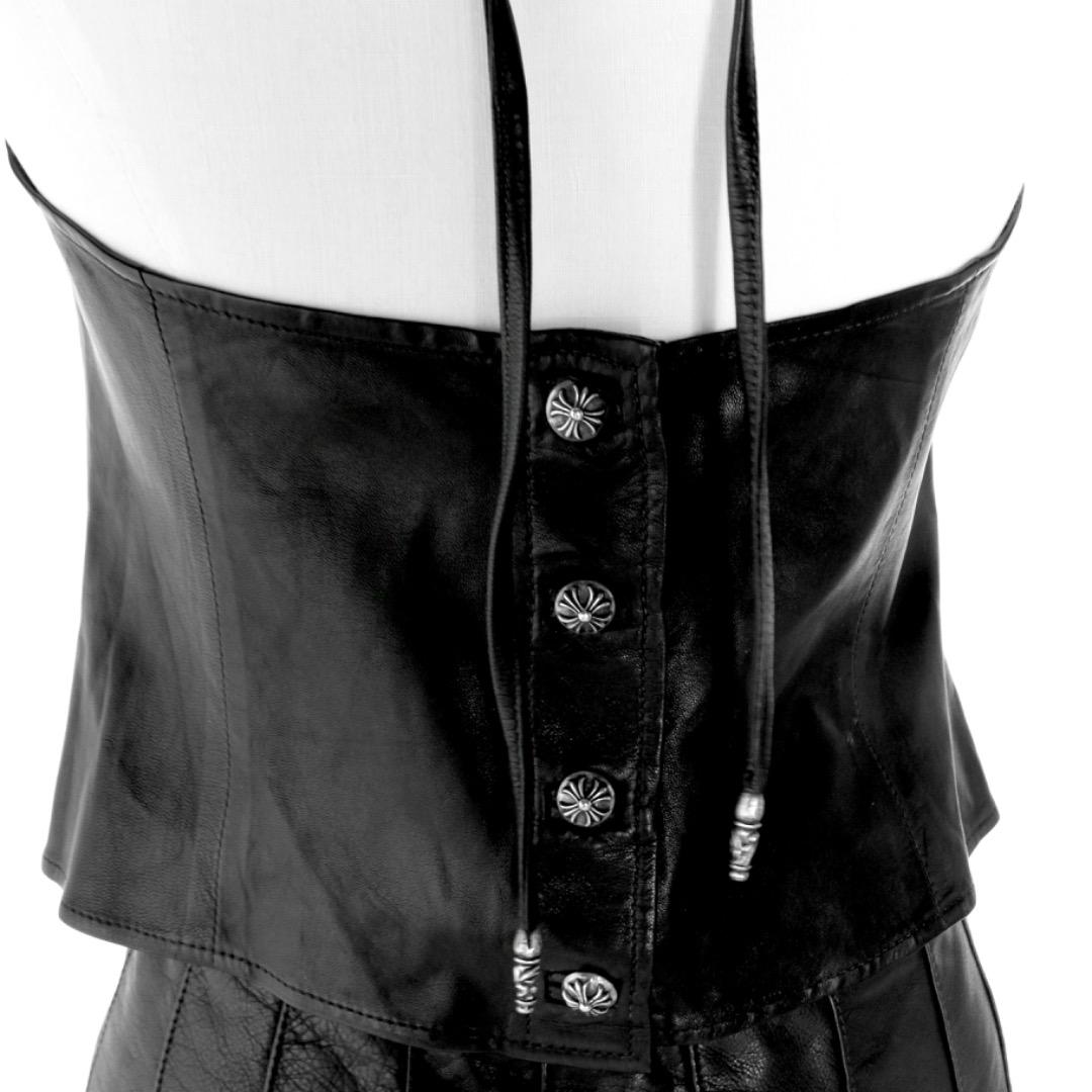 CHROME HEARTS クロムハーツ スクロール チップ ホルター トップ